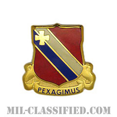 第434支援大隊（434th Support Battalion）[カラー/クレスト（Crest・DUI・DI）バッジ]画像