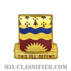 第142工兵大隊（142nd Engineer Battalion）[カラー/クレスト（Crest・DUI・DI）バッジ]画像