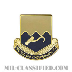 第11輸送大隊（11th Transportation Battalion）[カラー/クレスト（Crest・DUI・DI）バッジ]画像