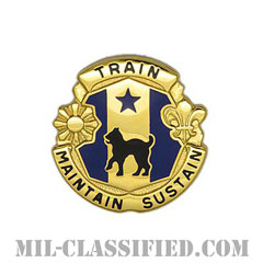 第81歩兵師団（81st Infantry Division）[カラー/クレスト（Crest・DUI・DI）バッジ]の画像