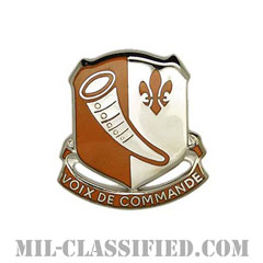 第69通信大隊（69th Signal Battalion）[カラー/クレスト（Crest・DUI・DI）バッジ]画像