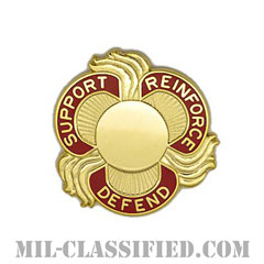 第428野戦砲兵旅団（428th Field Artillery Brigade）[カラー/クレスト（Crest・DUI・DI）バッジ]の画像