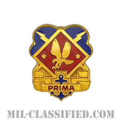 第10防空ミサイル防衛コマンド（10th Air and Missile Defense Command）[カラー/クレスト（Crest・DUI・DI）バッジ]の画像