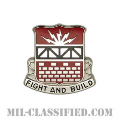 第216工兵大隊（216th Engineer Battalion）[カラー/クレスト（Crest・DUI・DI）バッジ]画像