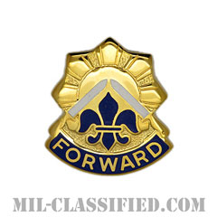 第32歩兵旅団（32nd Infantry Brigade）[カラー/クレスト（Crest・DUI・DI）バッジ]の画像