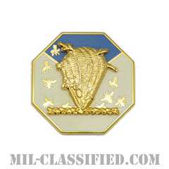 ノースカロライナ州 州兵（National Guard, North Carolina）[カラー/クレスト（Crest・DUI・DI）バッジ]の画像