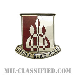 第983工兵大隊（983rd Engineer Battalion）[カラー/クレスト（Crest・DUI・DI）バッジ]画像