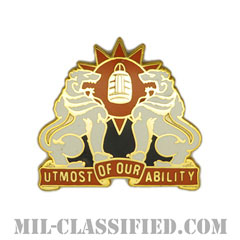 第35通信旅団（35th Signal Brigade）[カラー/クレスト（Crest・DUI・DI）バッジ]の画像