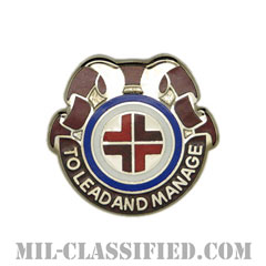 第330医療旅団（330th Medical Brigade）[カラー/クレスト（Crest・DUI・DI）バッジ]の画像