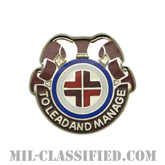 第330医療旅団（330th Medical Brigade）[カラー/クレスト（Crest・DUI・DI）バッジ]画像