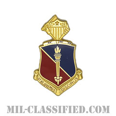 総務学校（Adjutant General School）[カラー/クレスト（Crest・DUI・DI）バッジ]画像