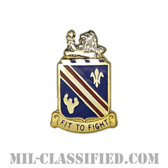 第152歩兵連隊（152nd Infantry Regiment）[カラー/クレスト（Crest・DUI・DI）バッジ]画像