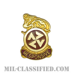 第507輸送大隊（507th Transportation Battalion）[カラー/クレスト（Crest・DUI・DI）バッジ]画像