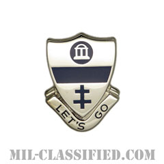 第325歩兵連隊（325th Infantry Regiment）[カラー/クレスト（Crest・DUI・DI）バッジ]の画像