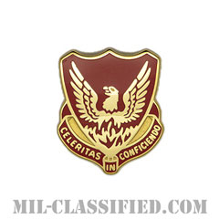 第39野戦砲兵連隊（39th Field Artillery Regiment）[カラー/クレスト（Crest・DUI・DI）バッジ]画像