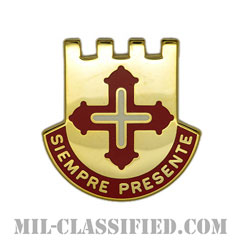 プエルトリコ自治連邦区 州兵（National Guard, Puerto Rico）[カラー/クレスト（Crest・DUI・DI）バッジ]の画像