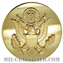 アメリカ陸軍制帽用帽章 (下士官用・男性用)（Army Service Cap Device, Enlisted, Male）[カラー/バッジ]画像