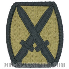 第10山岳師団（10th Mountain Division）[OCP/メロウエッジ/ベルクロ付パッチ]画像