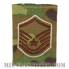 曹長（Master Sergeant）[OCP/ゴアテックスパーカー用スライドオン空軍階級章]画像