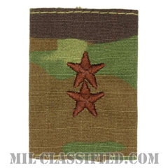 少将（Major General (MG)）[OCP（7C）/ゴアテックスパーカー用スライドオン空軍階級章]の画像