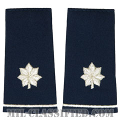 中佐（Lieutenant Colonel (LTC)）[空軍ブルー/ショルダー階級章/ロングサイズ肩章/ペア（2枚1組）]画像