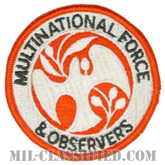 多国籍軍監視団（Multinational Force and Observers / MFO）[カラー/メロウエッジ/パッチ]の画像