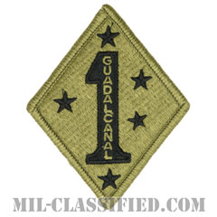 第1海兵師団（1st Marine Division）[OCP/メロウエッジ/ベルクロ付パッチ]画像