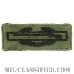 戦闘歩兵章 (ファースト)（Combat Infantryman Badge (CIB), First Award）[サブデュード/1960s/コットン100％/パッチ/中古1点物]の画像