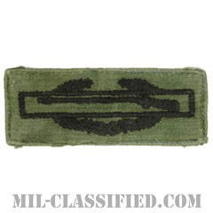 戦闘歩兵章 (ファースト)（Combat Infantryman Badge (CIB), First Award）[サブデュード/1960s/コットン100％/パッチ/中古1点物]画像
