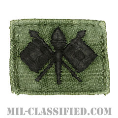通信科章（Signal Corps）[サブデュード/1960s/コットン100％/パッチ/中古1点物]の画像