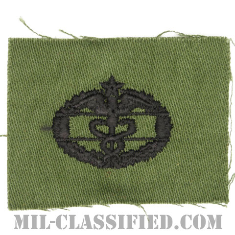 戦闘医療章 (セカンド)（Combat Medical Badge (CMB), Second Award）[サブデュード/1960s/コットン100％/パッチ]の画像
