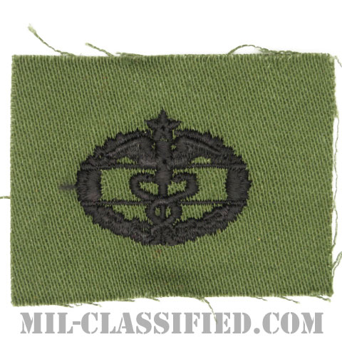 戦闘医療章 (セカンド)（Combat Medical Badge (CMB), Second Award）[サブデュード/1960s/コットン100％/パッチ]画像
