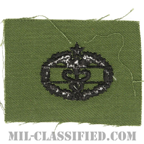 戦闘医療章 (セカンド)（Combat Medical Badge (CMB), Second Award）[サブデュード/1960s/コットン100％/パッチ]画像