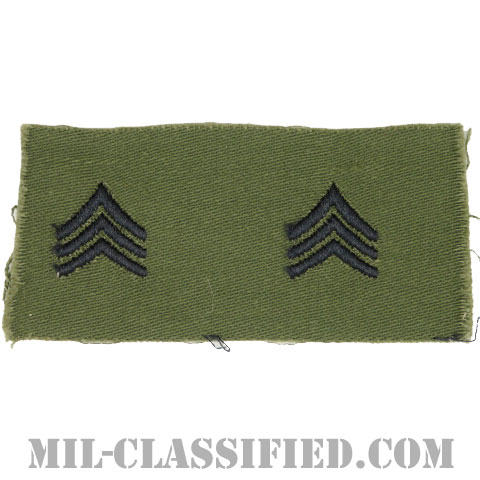 軍曹（Sergeant (SGT)）[サブデュード/1960s/コットン100％/パッチ/ペア（2枚1組）]の画像