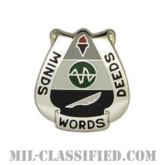 第15心理作戦大隊（15th Psychological Operations Battalion）[カラー/クレスト（Crest・DUI・DI）バッジ]の画像
