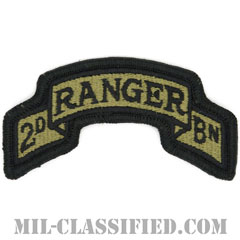 第75レンジャー連隊第2大隊（2nd Battalion, 75th Ranger Regiment）[OCP/メロウエッジ/ベルクロ付パッチ]画像