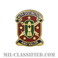 第71兵器群（71st Ordnance Group）[カラー/クレスト（Crest・DUI・DI）バッジ]画像