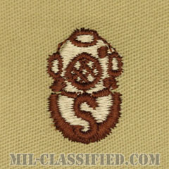 回収潜水員章（Diver Badge, Salvage）[デザート/パッチ]の画像