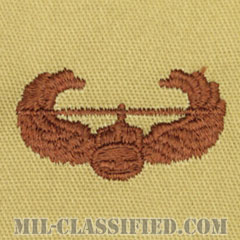 空中突撃章 (エアアサルト)（Air Assault Badge）[デザート/パッチ]の画像