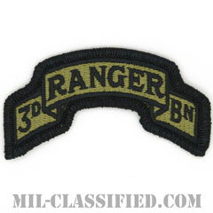 第75レンジャー連隊第3大隊（3rd Battalion, 75th Ranger Regiment）[OCP/メロウエッジ/ベルクロ付パッチ]の画像