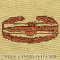 戦闘行動章（Combat Action Badge (CAB)）[デザート/パッチ]の画像