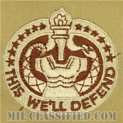 教育係軍曹識別章（Drill Sergeant Identification Badge）[デザート/パッチ]の画像