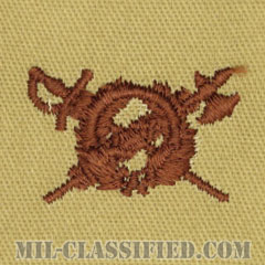 監察科章（Inspector General）[デザート/兵科章/パッチ/ペア（2枚1組）]の画像