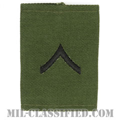 一等兵（Private Second Class (PV2)）[サブデュード/ゴアテックスパーカー用スライドオン階級章]の画像