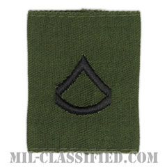 上等兵（Private First Class (PFC)）[サブデュード/ゴアテックスパーカー用スライドオン階級章]の画像