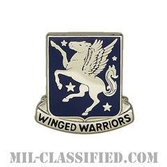 第228航空連隊（228th Aviation Regiment）[カラー/クレスト（Crest・DUI・DI）バッジ]画像
