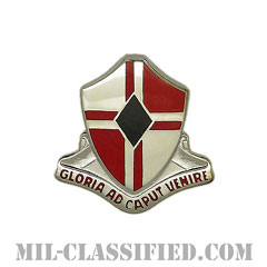 第92工兵大隊（92nd Engineer Battalion）[カラー/クレスト（Crest・DUI・DI）バッジ]画像
