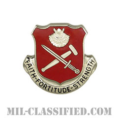 第483工兵大隊（483rd Engineer Battalion）[カラー/クレスト（Crest・DUI・DI）バッジ]画像