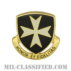 第65歩兵連隊（65th Infantry Regiment）[カラー/クレスト（Crest・DUI・DI）バッジ]画像