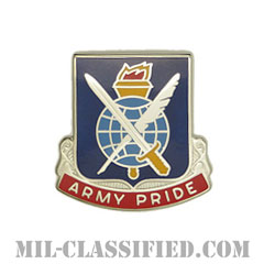 第369総務大隊（369th Adjutant General Battalion）[カラー/クレスト（Crest・DUI・DI）バッジ]画像